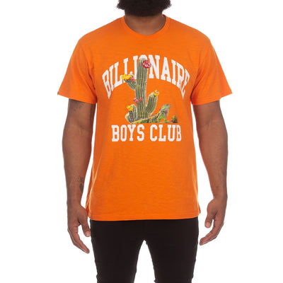 Billionaire Boys Club Clothing Men Knit Tee BB Desert Screen Printed Short Sleeve Crew Neck T-Shirt