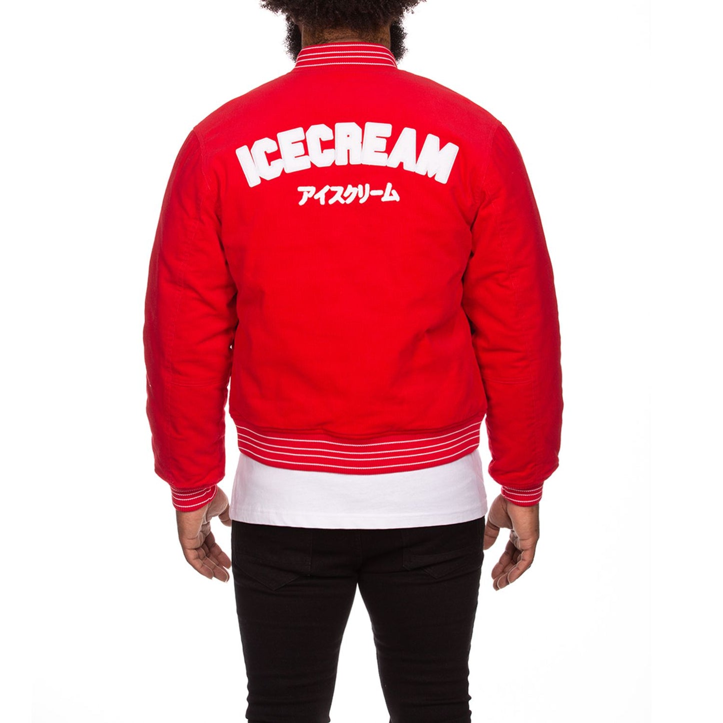 Billionaire Boys Club Ice Cream Mens Hounds Varsity Jacket 441-9405