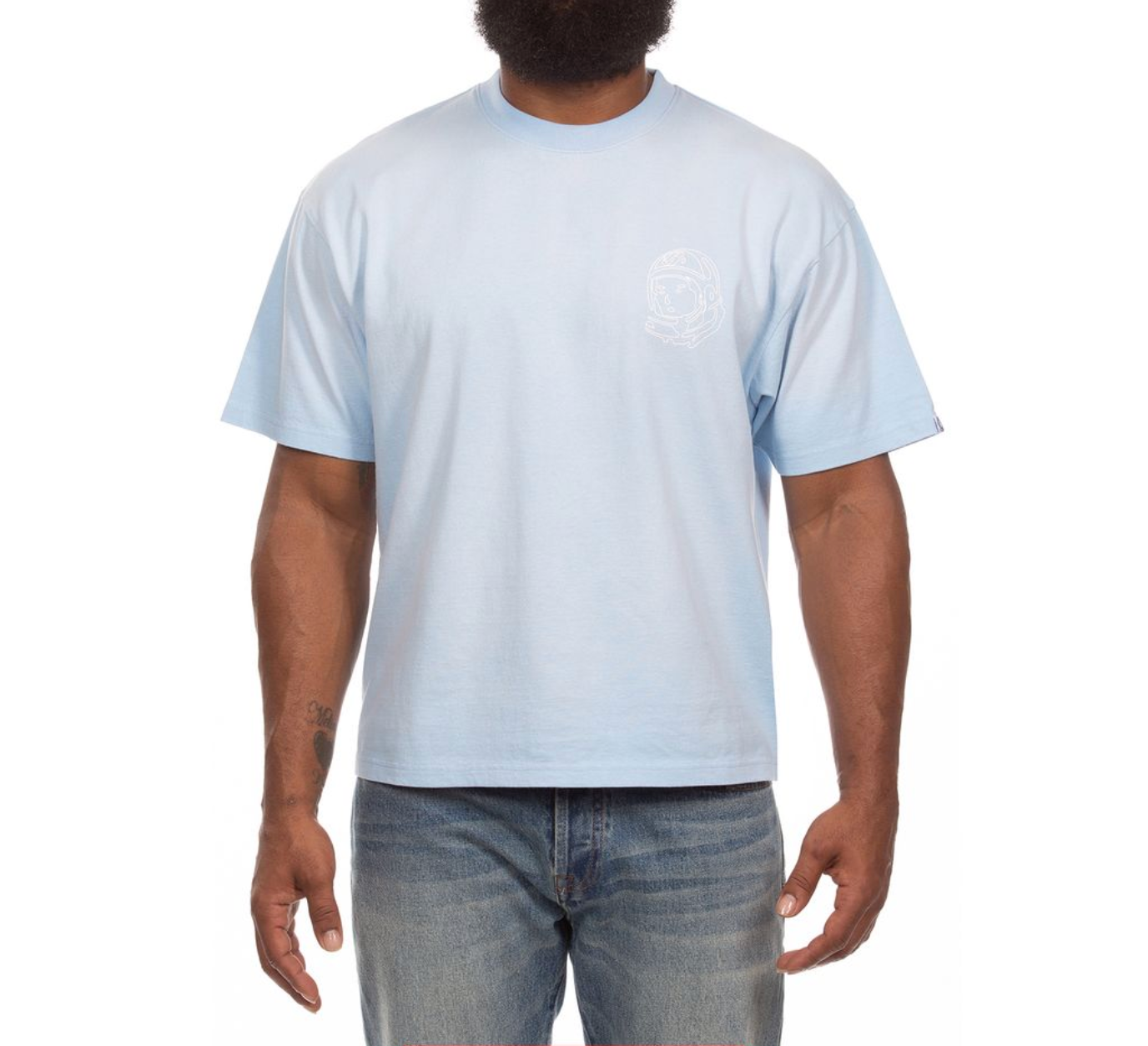 Billionaire Boys Club BB Faded Helmet SS Knit Cropped