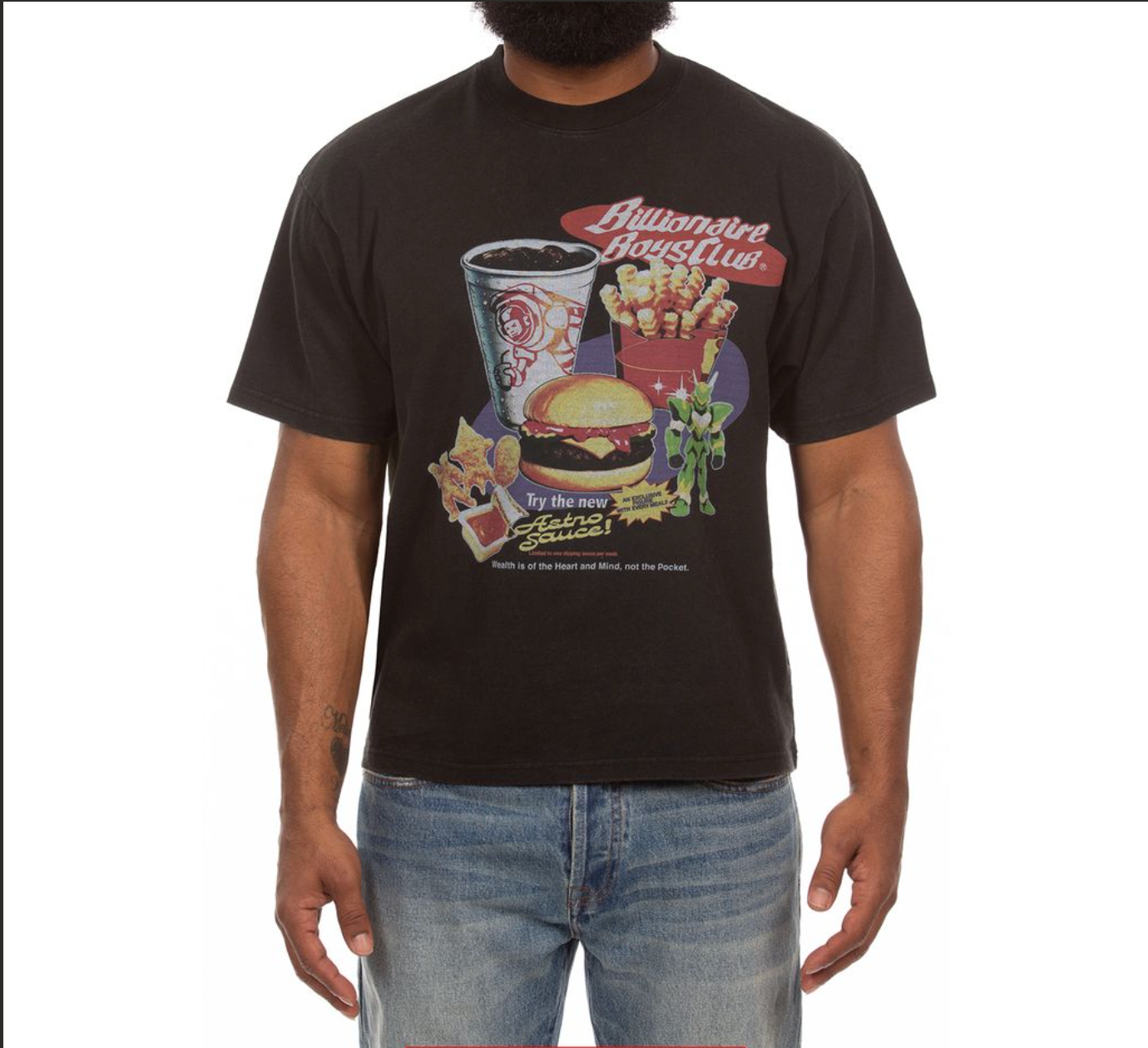 Billionaire Boys Club BB Astro Sauce SS Knit Cropped