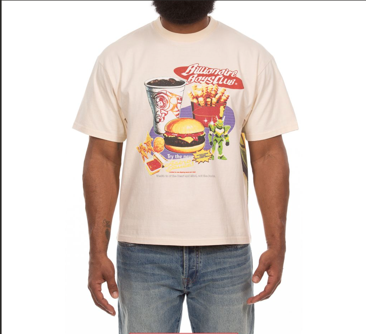 Billionaire Boys Club BB Astro Sauce SS Knit Cropped