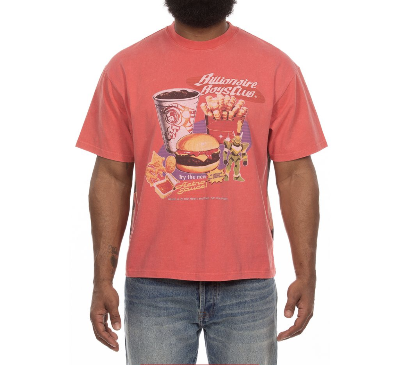 Billionaire Boys Club BB Astro Sauce SS Knit Cropped