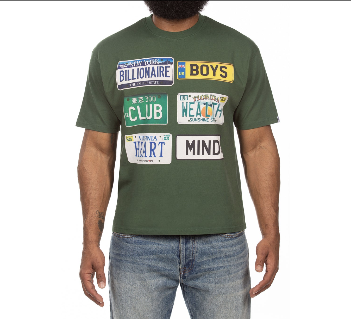 Billionaire Boys Club BB Plates SS Knit Cropped Fit