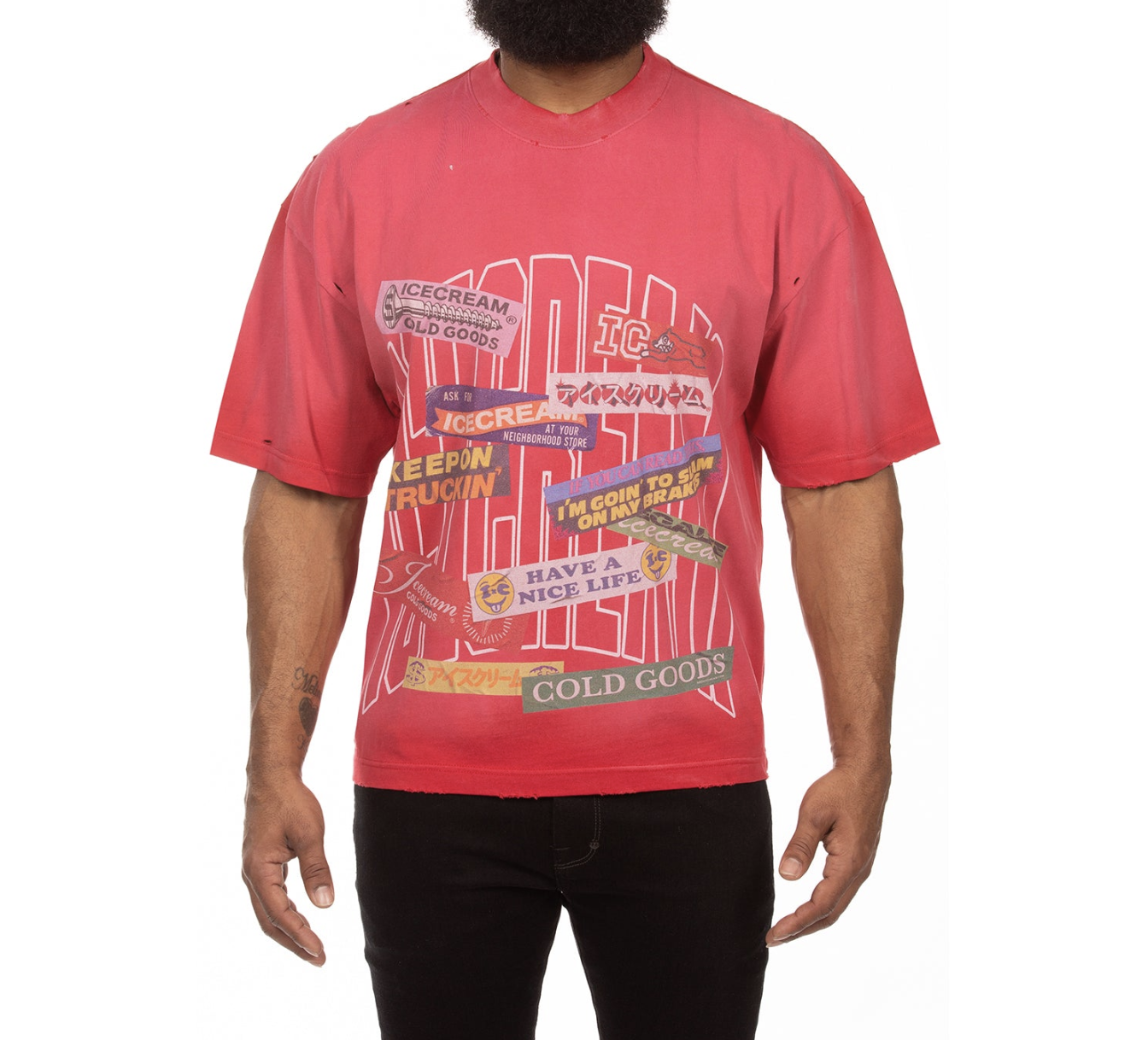 Icecream Billionaire Boys Club Bumper SS Knit Oversized