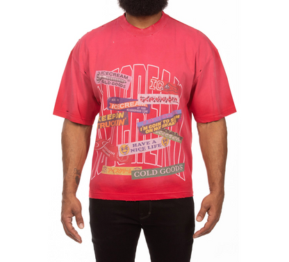 Icecream Billionaire Boys Club Bumper SS Knit Oversized