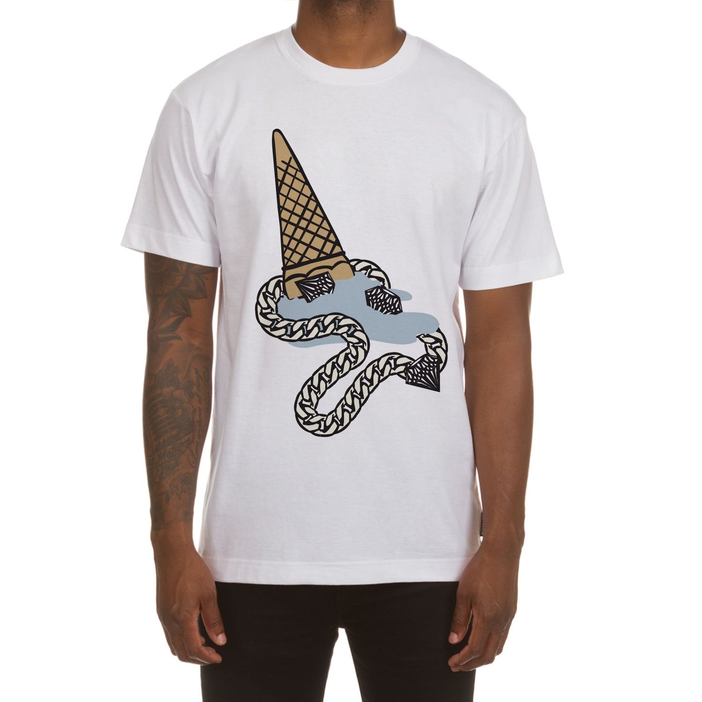 Icecream Billionaire Boys Club Men's T-Shirt Drop SS Tee 441-8203