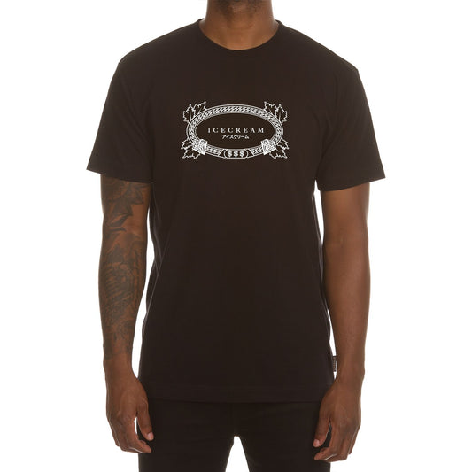 Icecream Billionaire Boys Club Men's T-Shirt Label SS Tee 441-8202