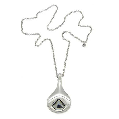 Women's Necklaces - Elegant Teardrop Pendant with Swarovski Crystals SWR806