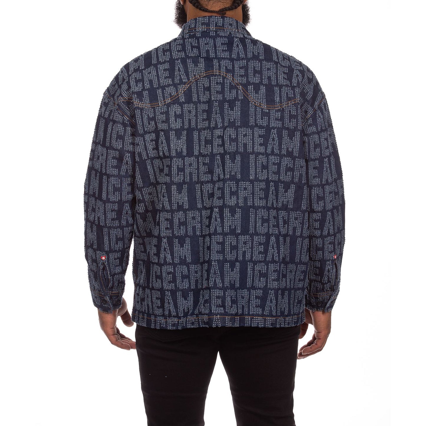 Icecream Billionaire Boys Club Mens OVERSIZED Echo LS Shirt/Jacket 441-8400