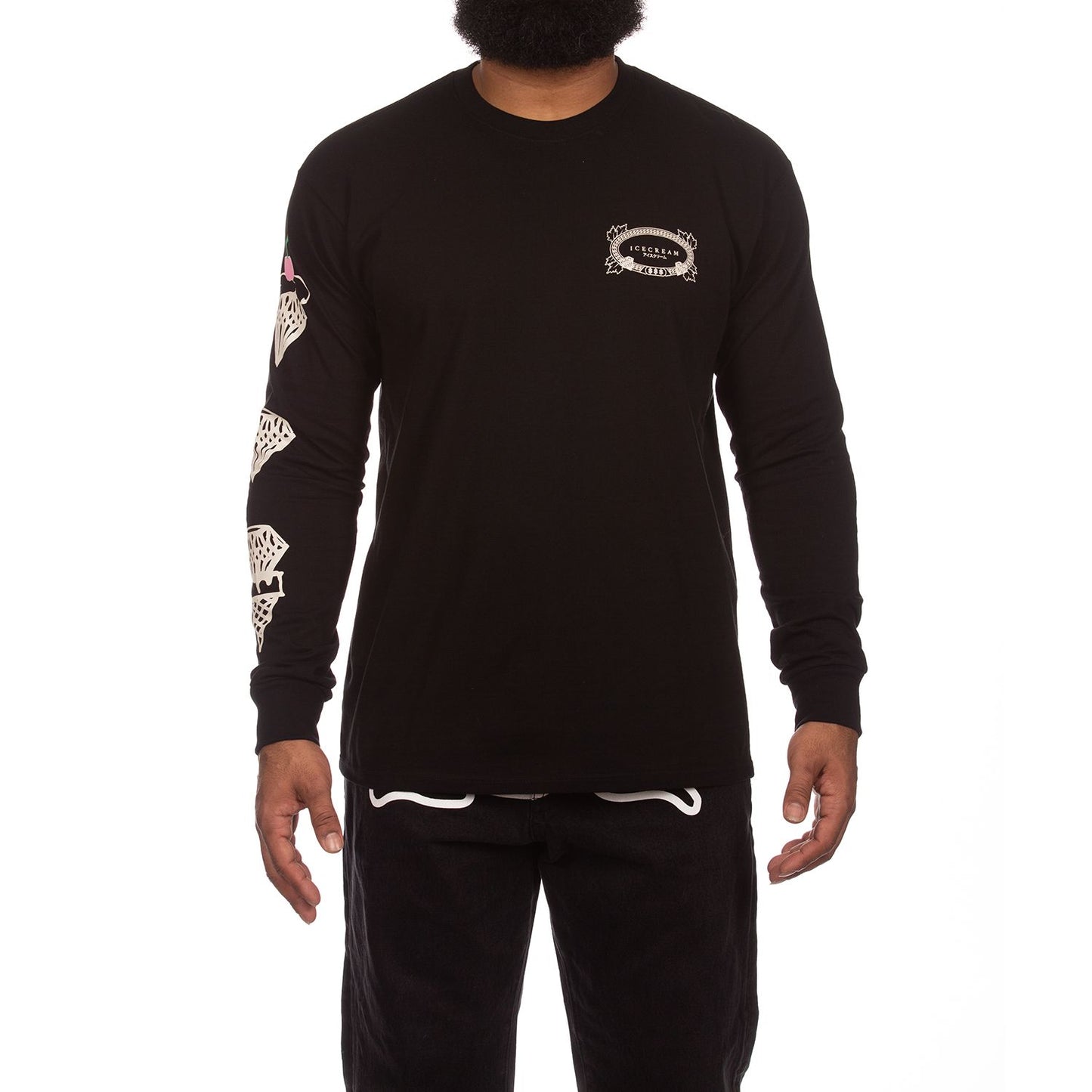 Icecream Billionaire Boys Club Mens GFH/GFW Long Sleeve Tee 441-8315