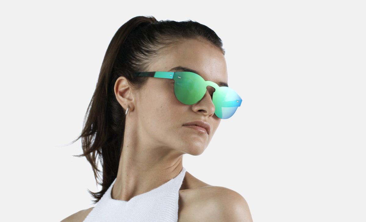 Retrosuperfuture Tuttolente Paloma Green Sunglasses E9F