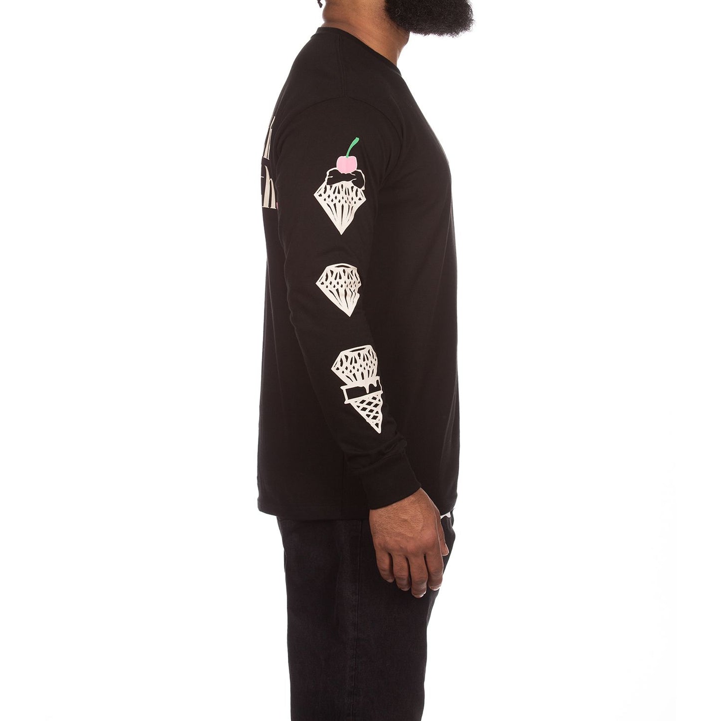 Icecream Billionaire Boys Club Mens GFH/GFW Long Sleeve Tee 441-8315