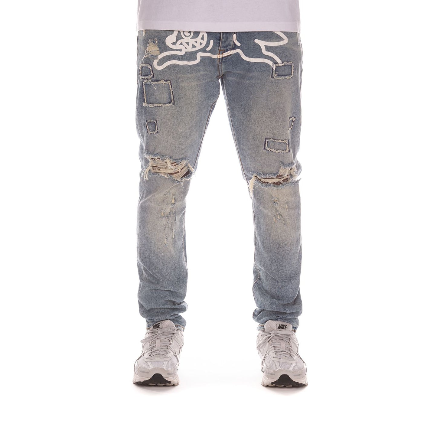 Icecream Running Dog Jeans Billionaire Boys Club Pants- Chocolate Fit-441-9104