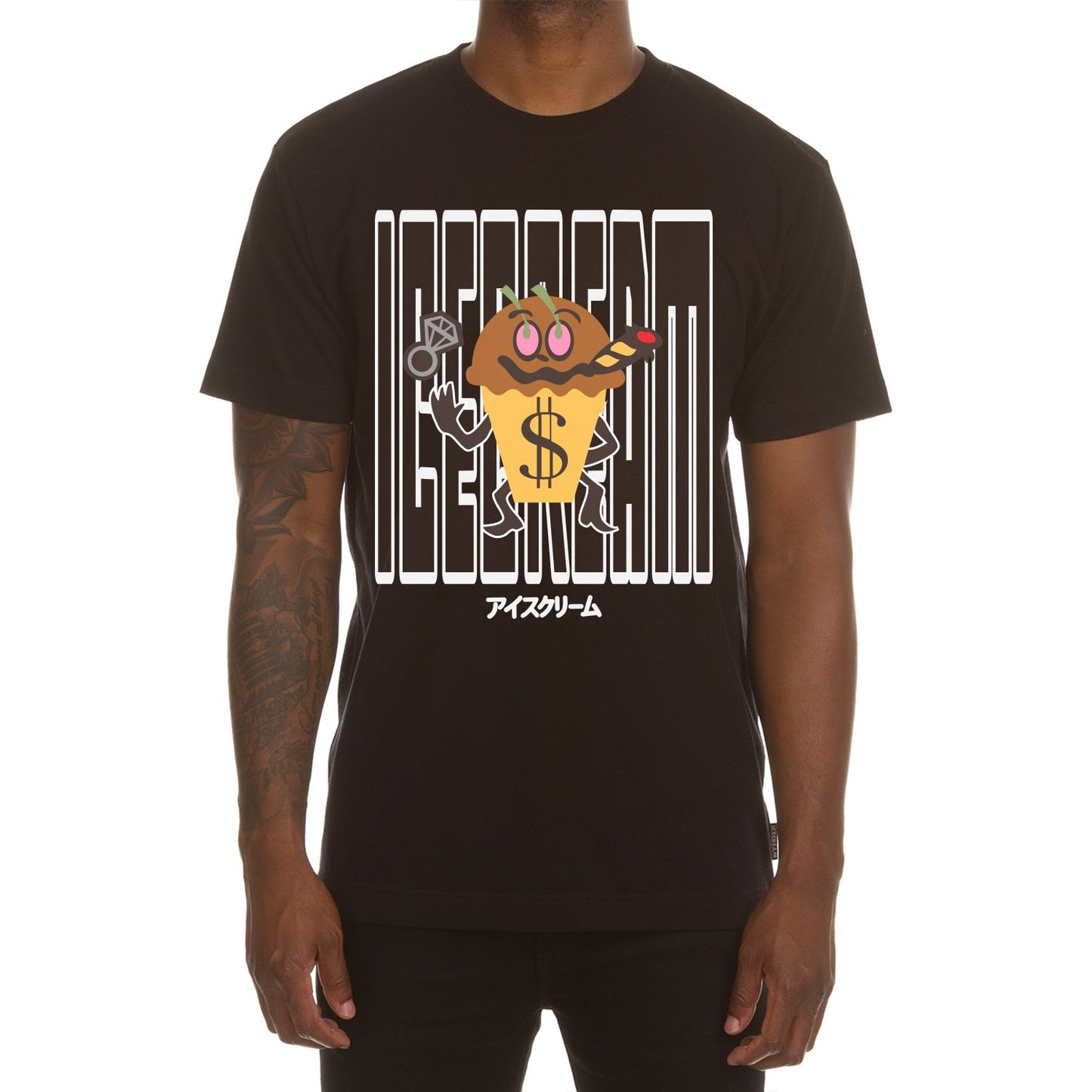 Icecream Billionaire Boys Club T-Shirt Men Smokey SS Tee 441-9210