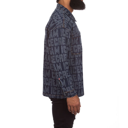 Icecream Billionaire Boys Club Mens OVERSIZED Echo LS Shirt/Jacket 441-8400