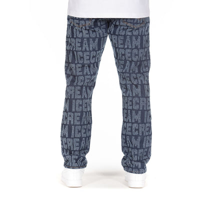 ICECREAM Billionaire Boys Club Clothing Men's Jeans Sweet Tooth Jeans Strawberry Fit 441-8100