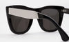 Retrosuperfuture Gals Francis Black Silver Super Model Sunglasses Eyewear Unisex Glasses