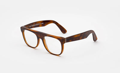 Retrosuperfuture Flat Top Optical Havana Super Model Sunglasses Eyewear Unisex Glasses