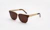 Retrosuperfuture People Francis Havana Gold Super Model Sunglasses Eyewear Unisex Glasses