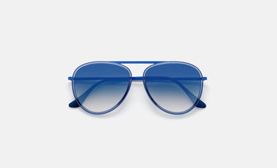 Retrosuperfuture Dokyu Fadeism Blue Super Model Sunglasses Eyewear Unisex Glasses