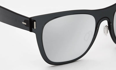 Retrosuperfuture Duo-Lens Classic Silver&Black Super Model Sunglasses Eyewear Unisex Glasses
