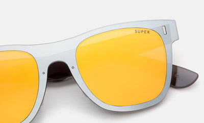 Retrosuperfuture Duo Lens Classic Gold Silver Super Model Sunglasses Eyewear Unisex Glasses