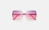 Retrosuperfuture Gia Fadeism Pink Super Model Sunglasses Eyewear Unisex Glasses