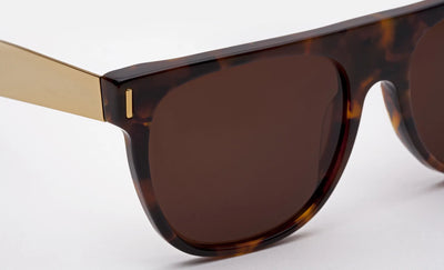 Retrosuperfuture Flat Top Francis Havana Super Model Sunglasses Eyewear Unisex Glasses