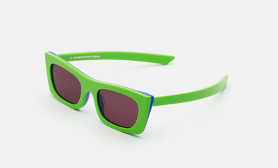 Retrosuperfuture Fred Lime Super Model Sunglasses Eyewear Unisex Glasses