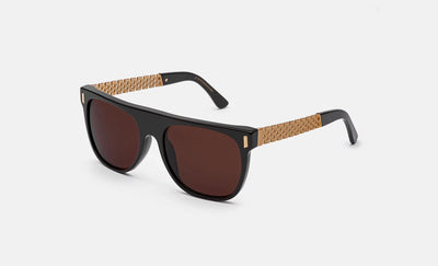 Retrosuperfuture Flat Top Francis Sciuro Gold Super Model Sunglasses Eyewear Unisex Glasses