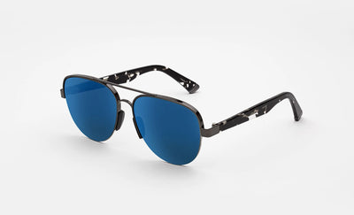 Retrosuperfuture Air Blue Mirror Super Model Sunglasses Eyewear Unisex Glasses