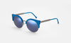 Retrosuperfuture Ilaria Opaco Blue Super Model Sunglasses Eyewear Unisex Glasses