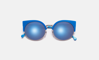 Retrosuperfuture Ilaria Opaco Blue Super Model Sunglasses Eyewear Unisex Glasses