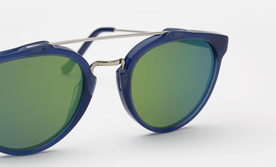 Retrosuperfuture Giaguaro Deep Blue Super Model Sunglasses Eyewear Unisex Glasses