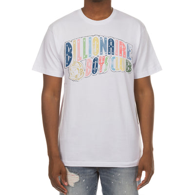 Billionaire Boys Club Clothing Men T-Shirt BB Arch Screen Printed Short Sleeve Crew Neck Tee