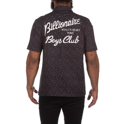 Billionaire Boys Club Clothing Men Woven Shirt BB Mercury Short Sleeve Fashion Shirts