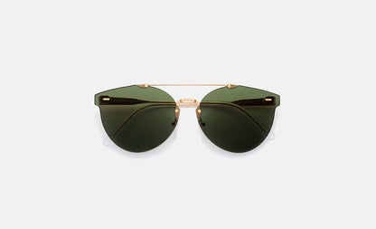 Retrosuperfuture Tuttolente Giaguaro Green Super Model Sunglasses Eyewear Unisex Glasses M8U