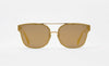 Retrosuperfuture Akin Forma Gold Super Model Sunglasses Eyewear Unisex Glasses