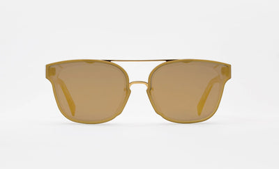 Retrosuperfuture Akin Forma Gold Super Model Sunglasses Eyewear Unisex Glasses